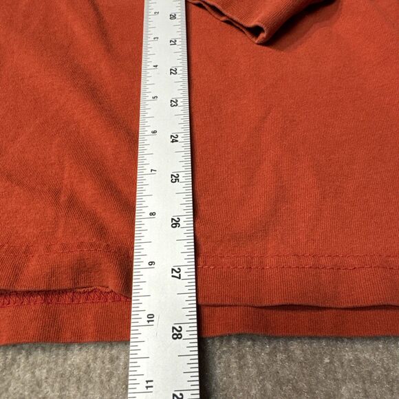 Vintage Reebok Shirt Mens XL Blue Long Sleeve Y2K Embossed Center Logo 2000-2005 - Picture 9 of 11